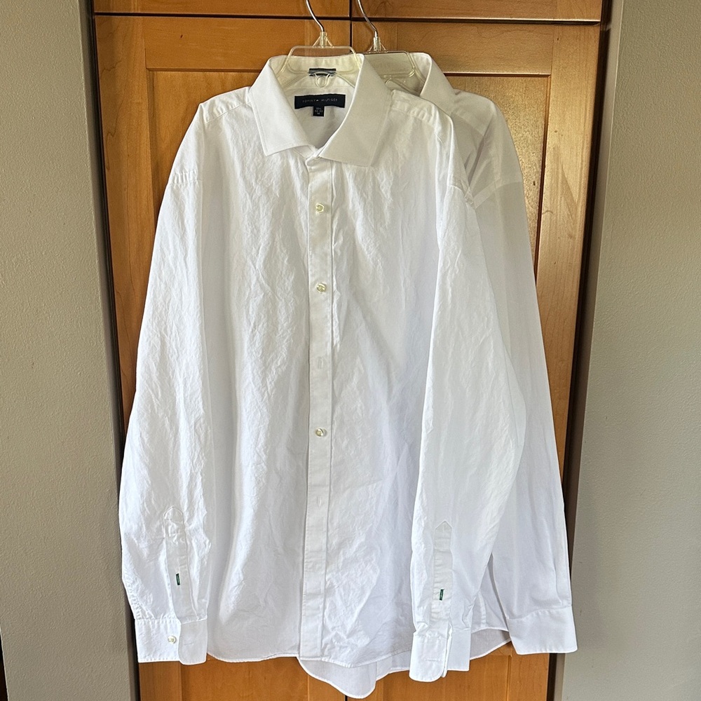 Set of 2 White Dress Shirts